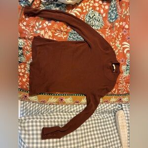 Sezane Simon Jumper Caramel - Size M